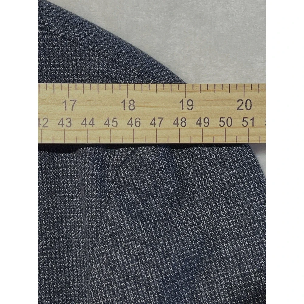 Joseph Abboud 44R XXL Blue Cotton Casual Blazer Sport Jacket Unlined Weekender